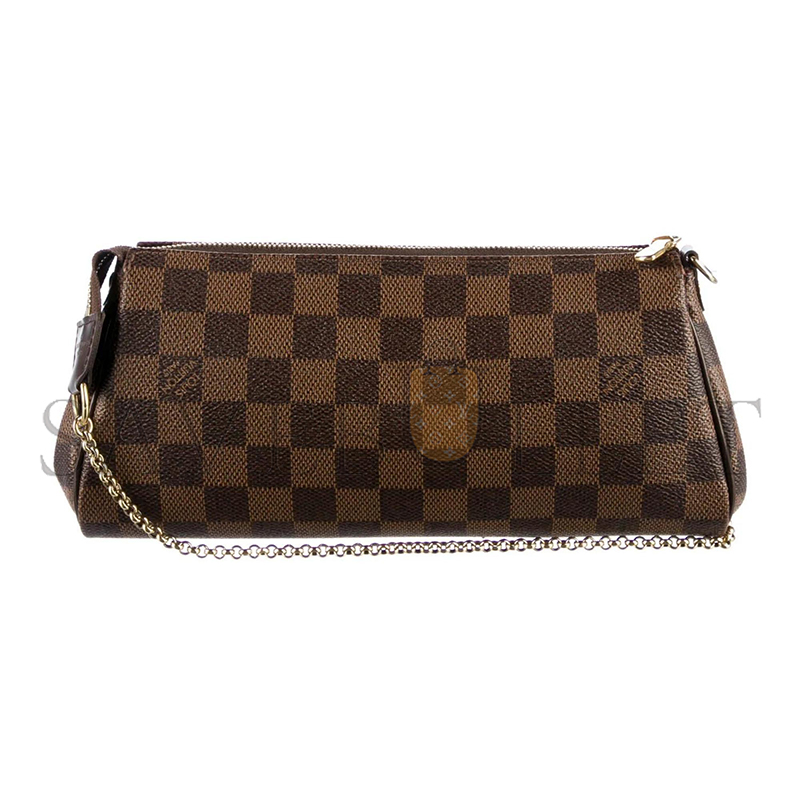 LOUIS VUITTON DAMIER EBENE EVA CLUTCH BAG M55214 (25*13*4cm)